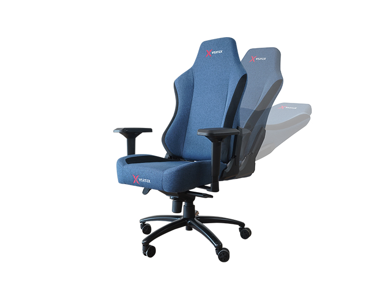 Gaming Chair: Vertex Nebula Gaming Chair Blue Fabric
